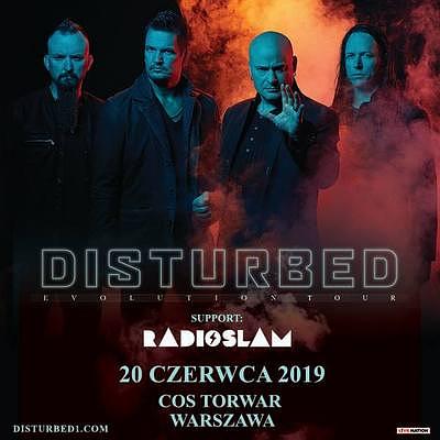 Plakat - Disturbed, Radio Slam