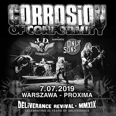 Plakat - Corrosion Of Conformity, J. D. Overdrive