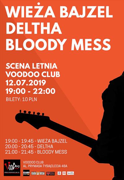 Plakat - Bloody Mess, Deltha, Wieża Bajzel