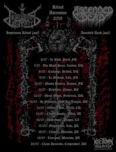 Plakat - Impetuous Ritual, Ascended Dead