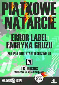 Plakat - Error Label, Fabryka Gruzu
