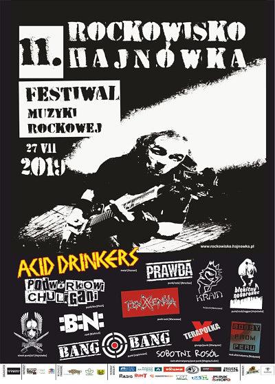 Plakat - Acid Drinkers, Błękitny Nosorożec