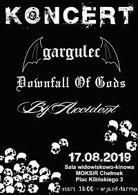 Plakat - Downfall Of Gods, By Accident, Gargulec