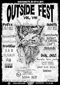 Plakat - Outside Fest vol. VIII