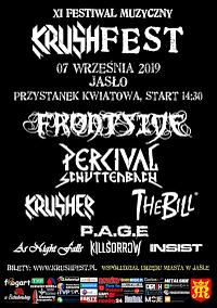 Plakat - XI Festiwal Muzyczny Krushfest