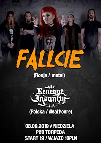 Plakat - Fallcie, Revenge Insanity