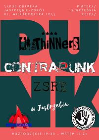 Plakat - The Thinners, Contrapunk, ZSRE