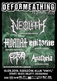 Plakat - Deformeathing Festival 2019