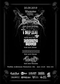 Plakat - Empheris, Tiran, Desecrated Grounds