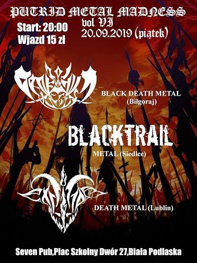 Plakat - Blacktrail, Existhor, Odi Profanum Vulgus