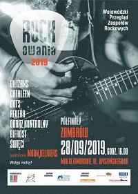 Plakat - Rockowania 2019 - półfinały