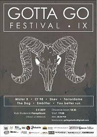 Plakat - Gotta Go Festival IX