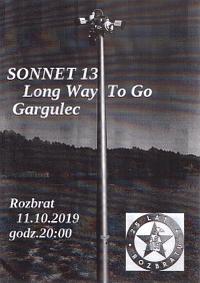 Plakat - Sonnet 13, Long Way To Go, Gargulec