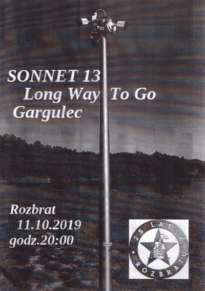 Plakat - Sonnet 13, Long Way To Go, Gargulec