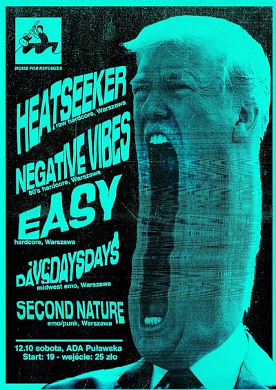 Plakat - Heatseeker, Negative Vibes, Easy