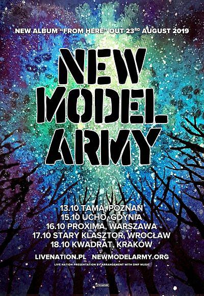 Plakat - New Model Army, Farben Lehre