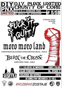 Plakat - Fuck It... I Quit!, Moro Moro Land