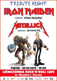 Plakat - Tribute Night: Iron Maiden & Metallica