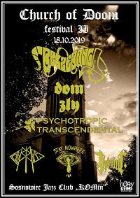 Plakat - Church of Doom Festival II