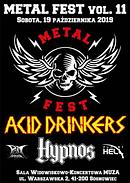 Koncert Acid Drinkers, Hypnos, Post Profession, Planet Hell
