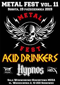 Plakat - Acid Drinkers, Hypnos, Post Profession