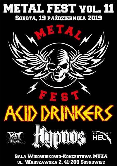 Plakat - Acid Drinkers, Hypnos, Post Profession