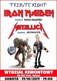 Plakat - Tribute Night: Iron Maiden & Metallica