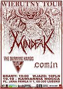 Koncert Mindfak, The Burning Hands, Comin