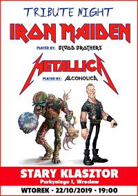 Plakat - Tribute Night: Iron Maiden & Metallica