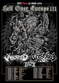 Plakat - Aborted, Entombed A.D., Baest