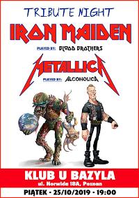 Plakat - Tribute Night: Iron Maiden & Metallica