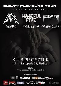 Plakat - Aquilla, Hateful Five, Nuclearwinter