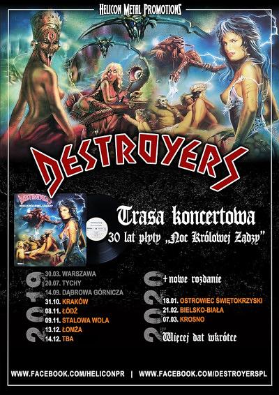 Plakat - Destroyers, Jaguar (Polska)