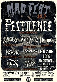 Plakat - Pestilence, Tortharry, Besatt, Hypnos