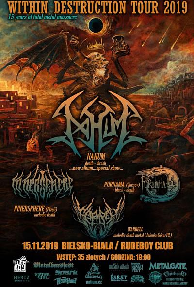 Plakat - Nahum, Warbell, Innersphere, Purnama