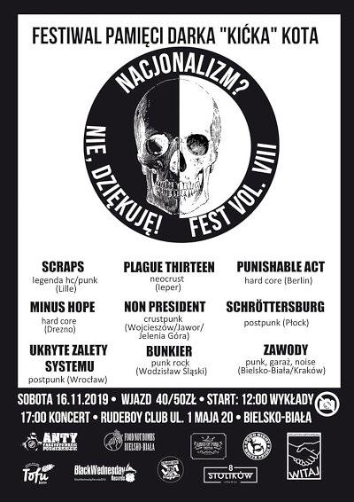 Plakat - Scraps, Plague Thirteen, Punishable Act