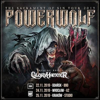 Plakat - Powerwolf, Gloryhammer