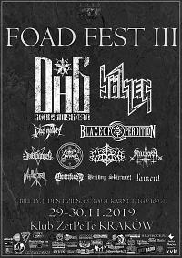 Plakat - FOAD Fest III