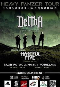 Plakat - Deltha, Hateful Five