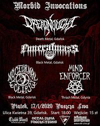 Plakat - Dreadnought, Funeral Mass, Nocturnal Eclipse