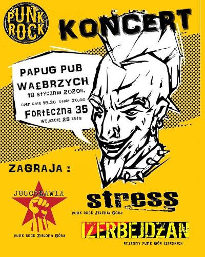 Plakat - Jugosławia, Stress, Izerbejdżan