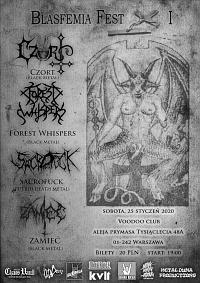 Plakat - Blasfemia Fest I