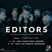 Plakat - Editors, Whispering Sons