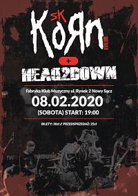 Plakat - Korn SK Revival, Head2Down