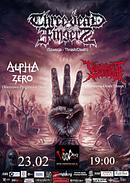 Koncert Three Dead Fingers, Alpha Zero, Virulent Scourge