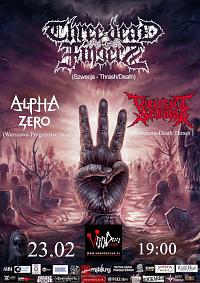 Plakat - Three Dead Fingers, Alpha Zero