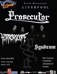 Plakat - Prosecutor, Horrorscope, Syndrom