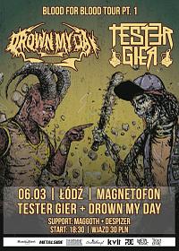 Plakat - Tester Gier, Drown My Day, Maggoth