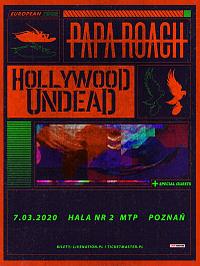 Plakat - Papa Roach, Hollywood Undead, Ice Nine Kills