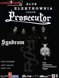 Plakat - Prosecutor, Syndrom, Veles